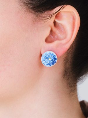 Luzia Ceramic Bloom Mini Studs