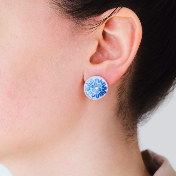 Luzia Ceramic Bloom Mini Studs